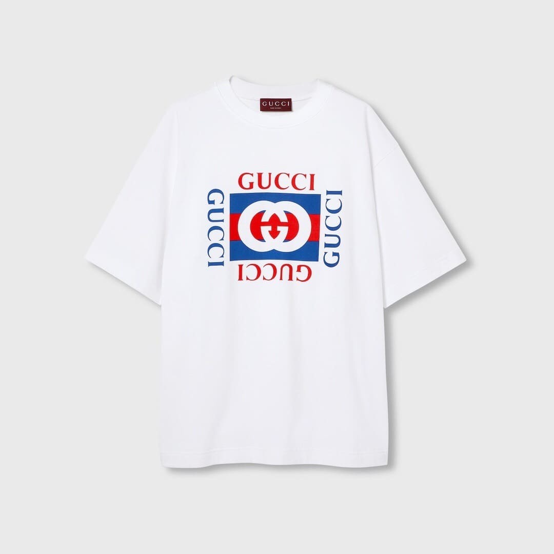 ÁO GUCCI GG T SHIRT MÀU TRẮNG UNISEX