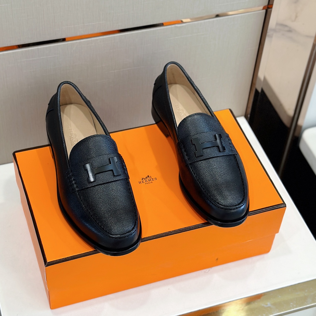 GIÀY HERMES LOAFER SHOES AAA