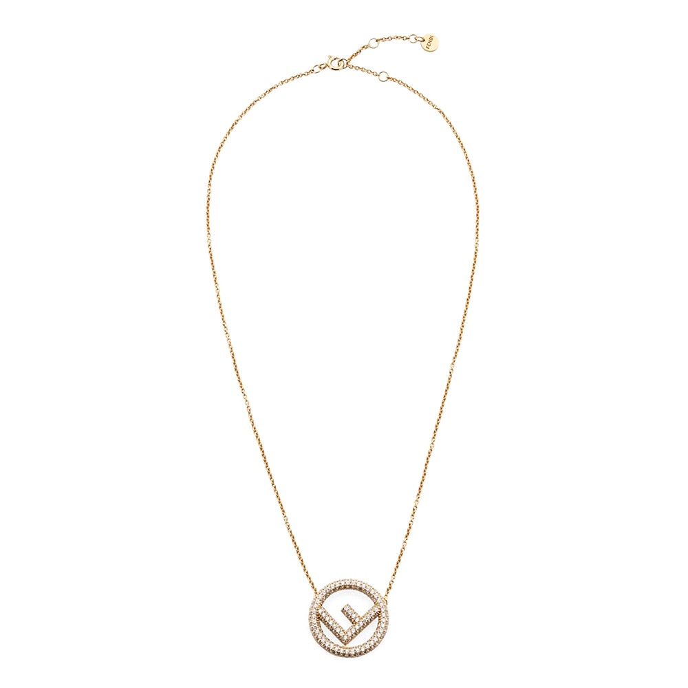 Dây chuyền Fendi Gold Color Necklace Finish Gold