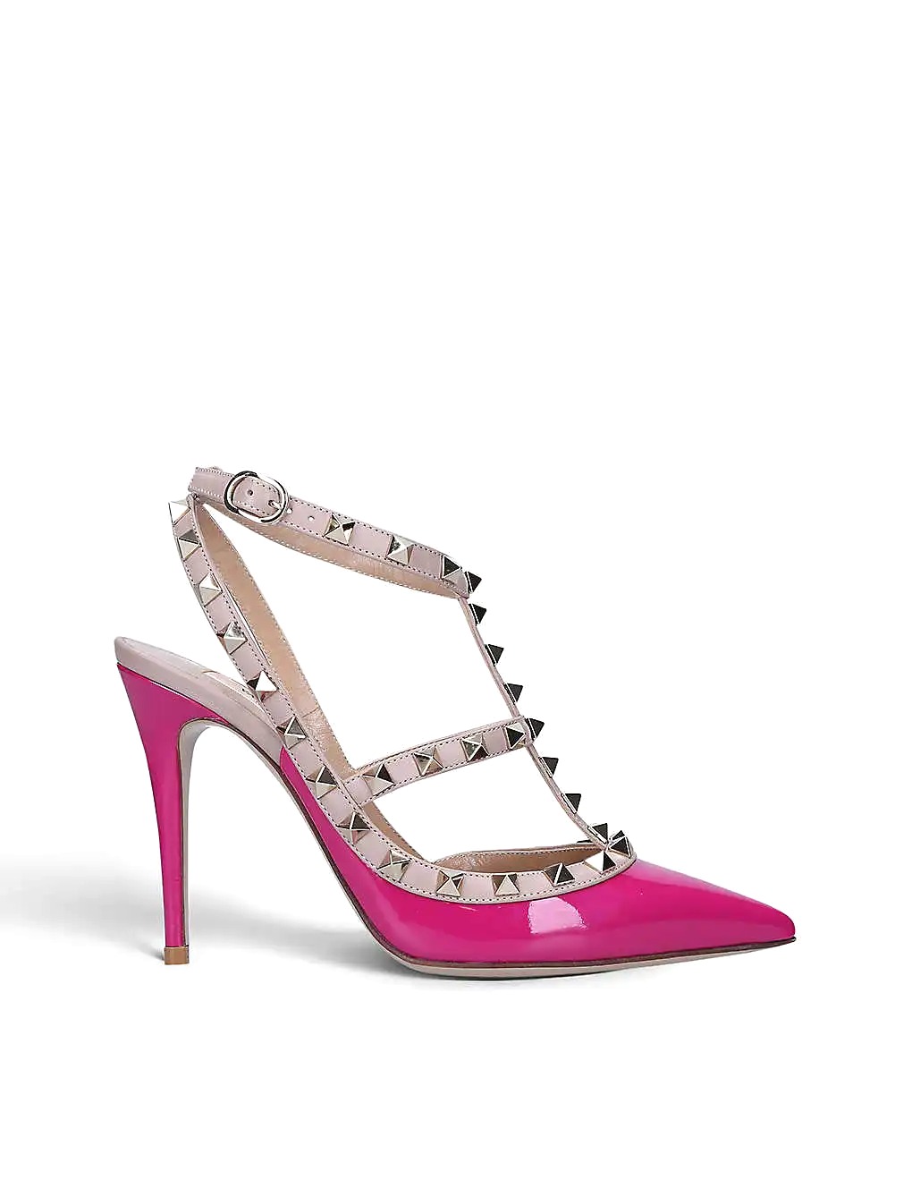 GIÀY VALENTINO GARAVANI Rockstud 100 leather courts