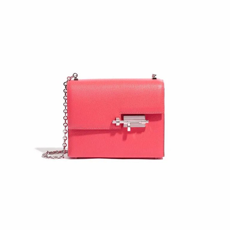 TÚI Hermès Verrou Chaine Mini Chèvre Mysore Lipstick