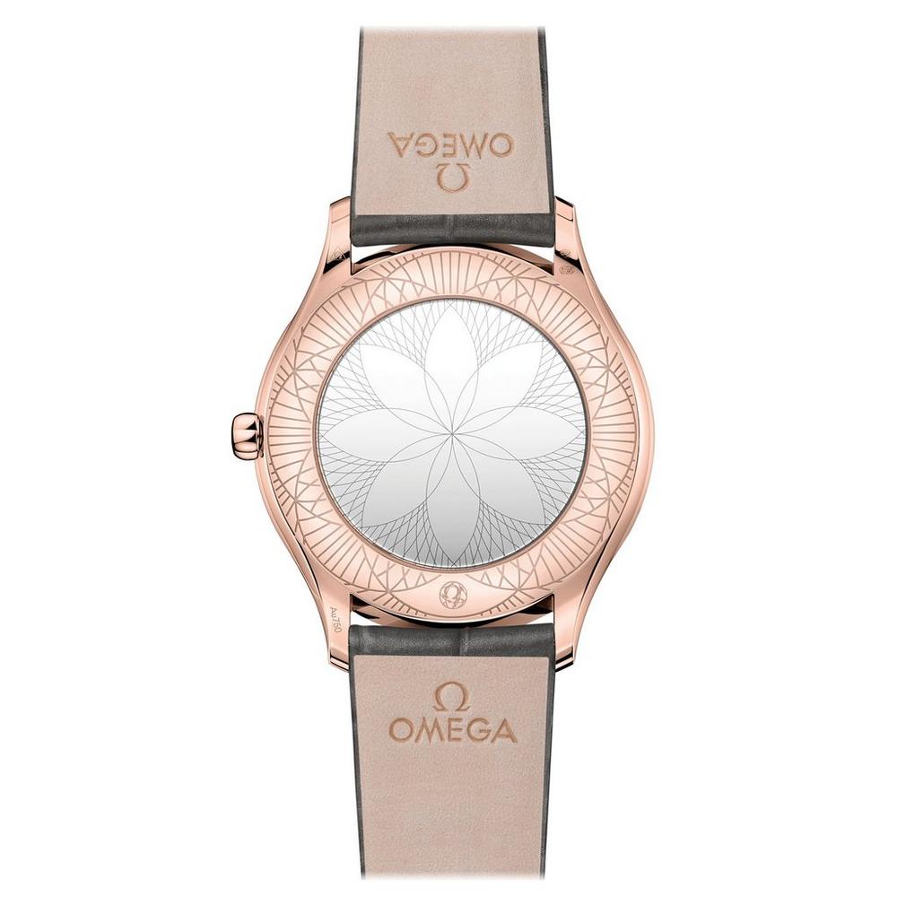 ĐỒNG HỒ OMEGA De Ville Tresor 18ct Sedna Gold Diamond Ladies Watch