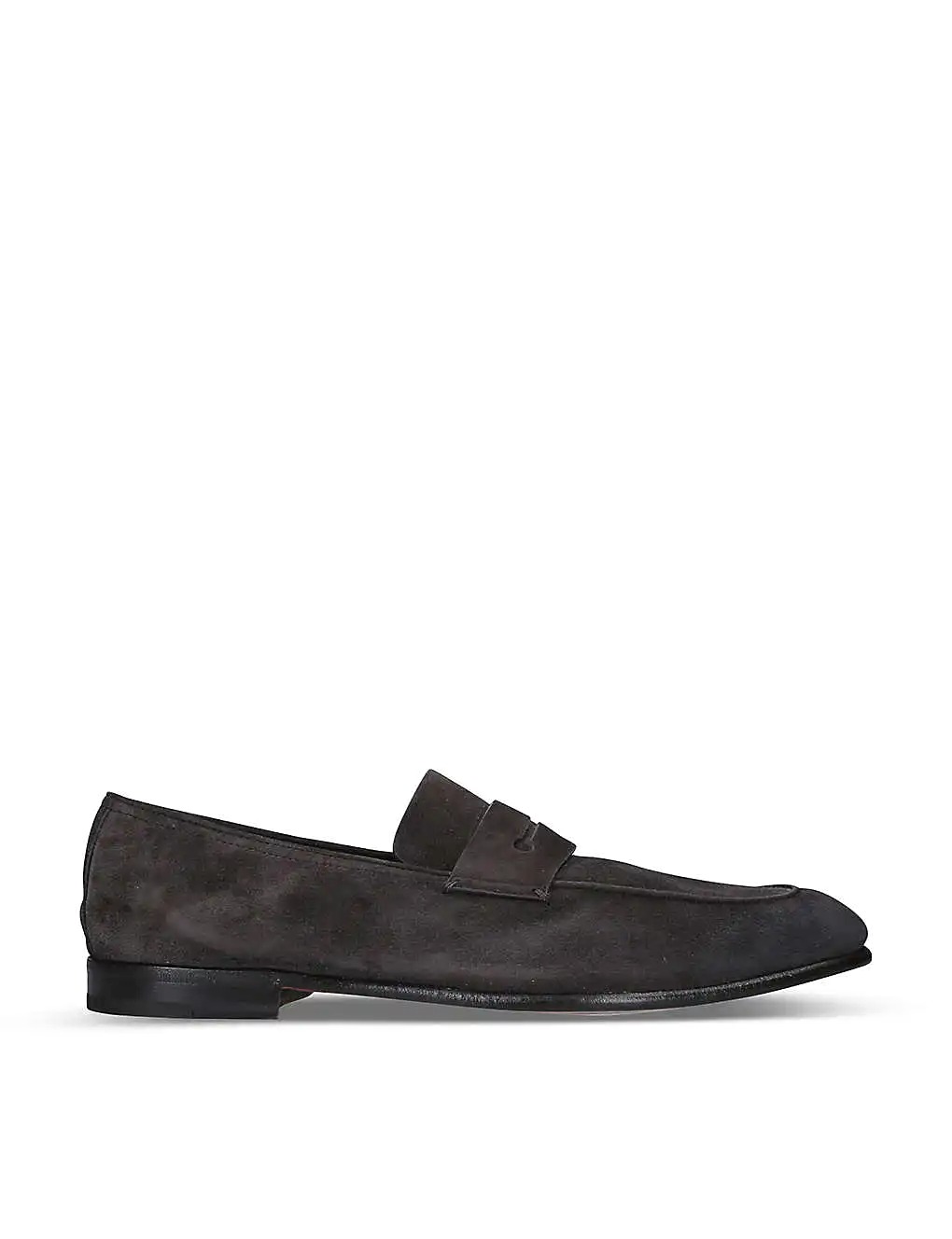 GIÀY ERMENEGILDO ZEGNA L'Asola suede penny loafers