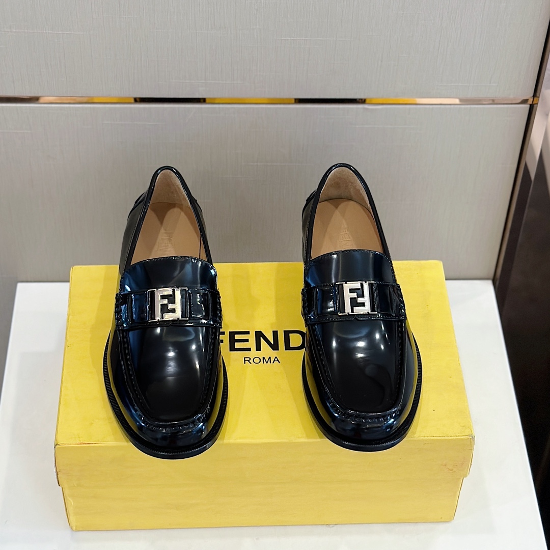 GIÀY FENDI FF LOAFER SHOES AAA