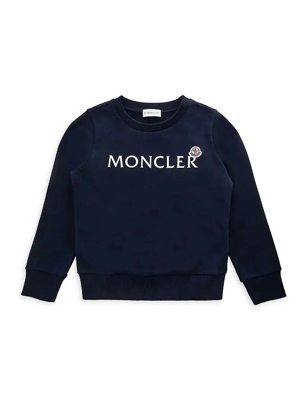 ÁO MONCLER Logo-print cotton sweatshirt 4-14 years