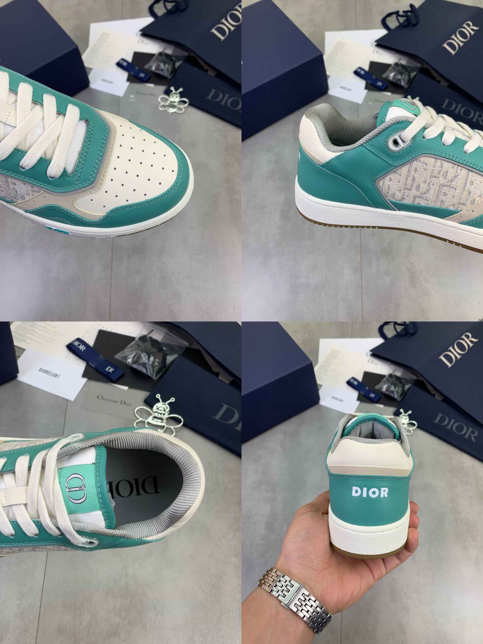 GIÀY CHRISTIAN DIOR LEATHER SNEAKER SHOES AAA