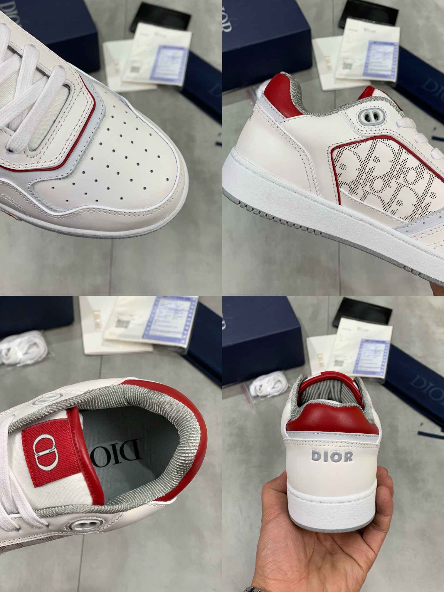 GIÀY CHRISTIAN DIOR LEATHER SNEAKER SHOES AAA