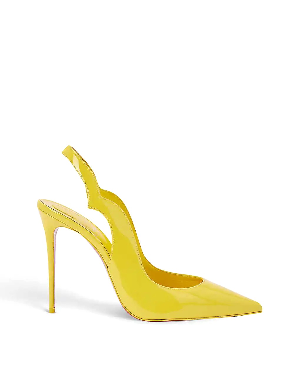GIÀY CHRISTIAN LOUBOUTIN Hot Chick Sling 100 patent-leather courts