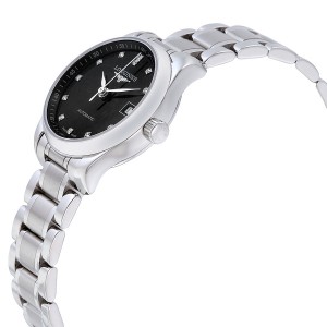 ĐỒNG HỒ LONGINES Master Automatic Black Diamond Dial Ladies Watch