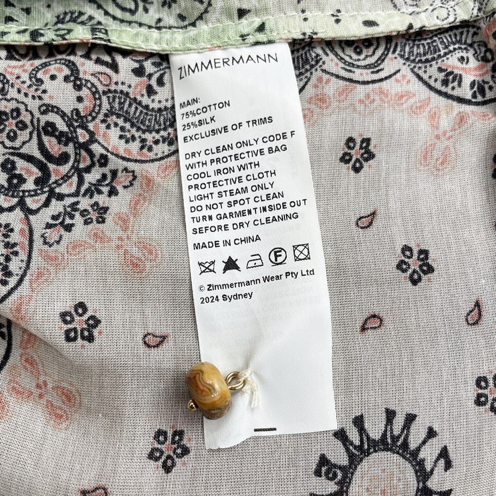 VÁY ZIMMERMANN Flower Vintage Dress High Classy