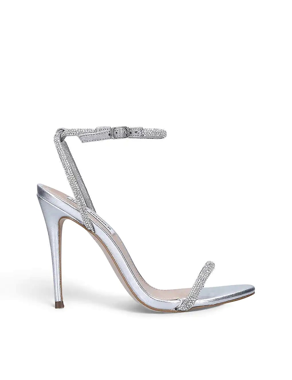GIÀY STEVE MADDEN Breslin rhinestone-embellished suede heels