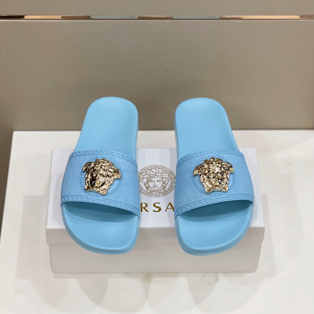 DÉP VERSACE MEDUSA HEAD SLIPPER