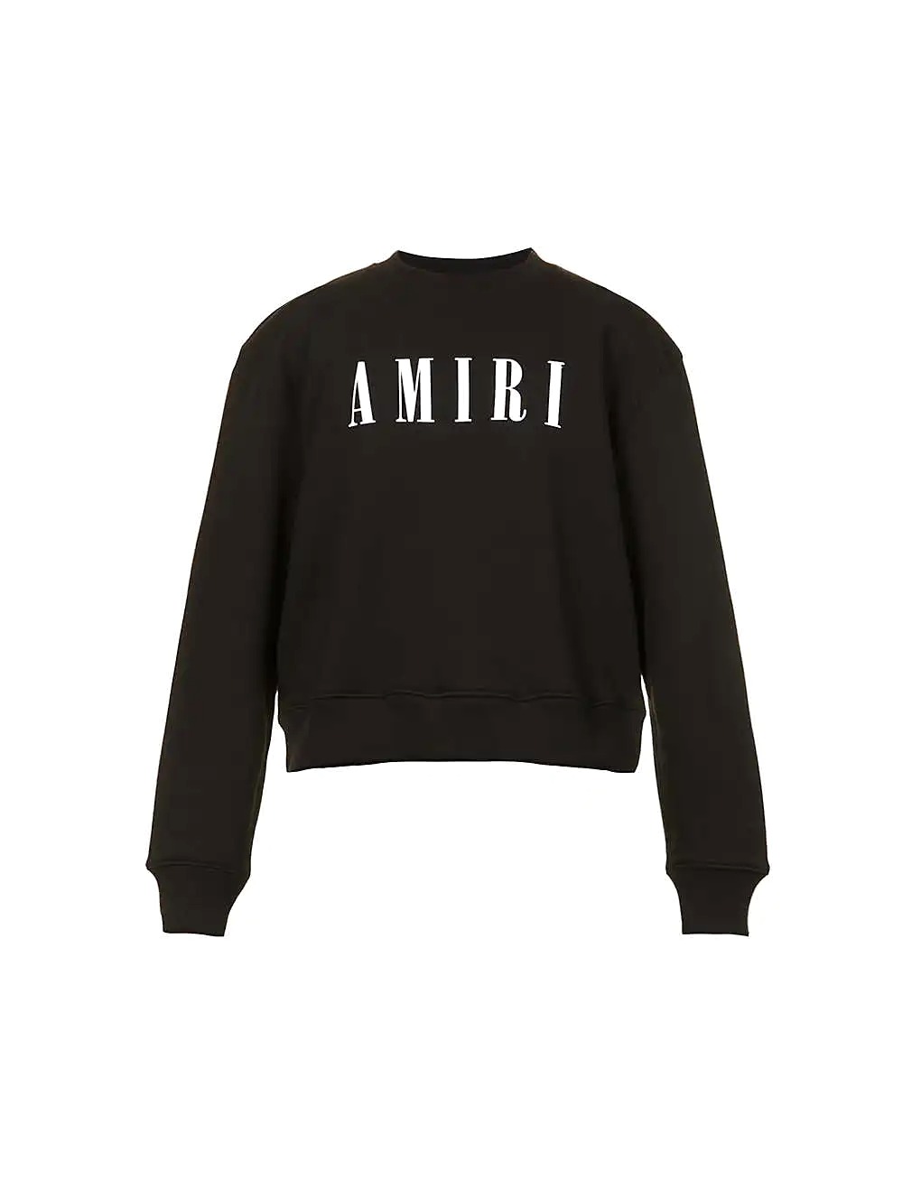 ÁO AMIRI Core brand-printed relaxed-fit cotton sweatshirt