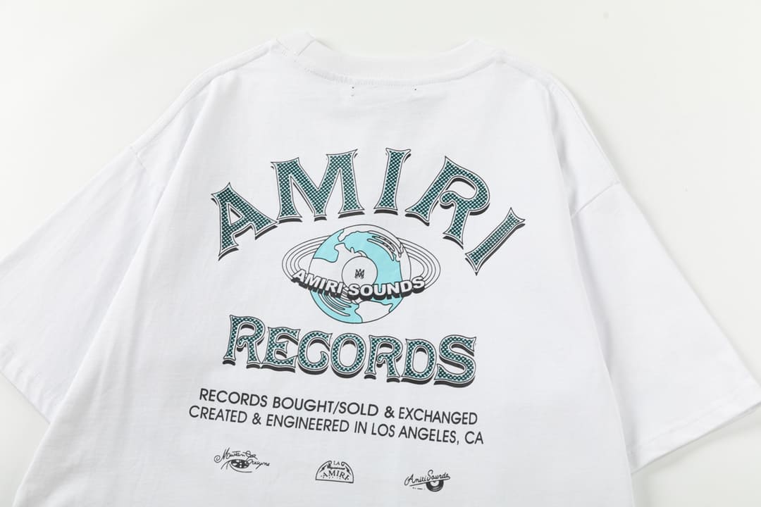 ÁO AMIRI T SHIRT MÀU TRẮNG UNISEX