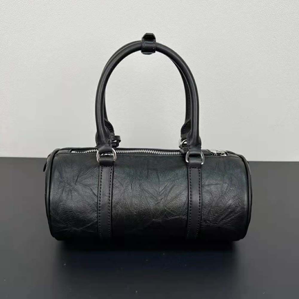 TÚI Prada Women Antique Nappa Leather Handbag-Black
