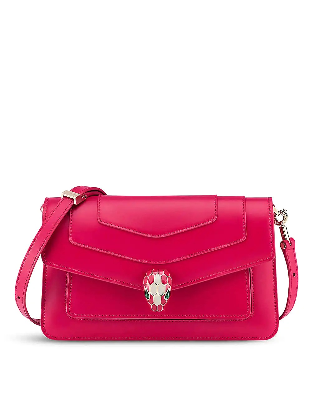 TÚI BVLGARI Serpenti Forever East-West leather shoulder bag