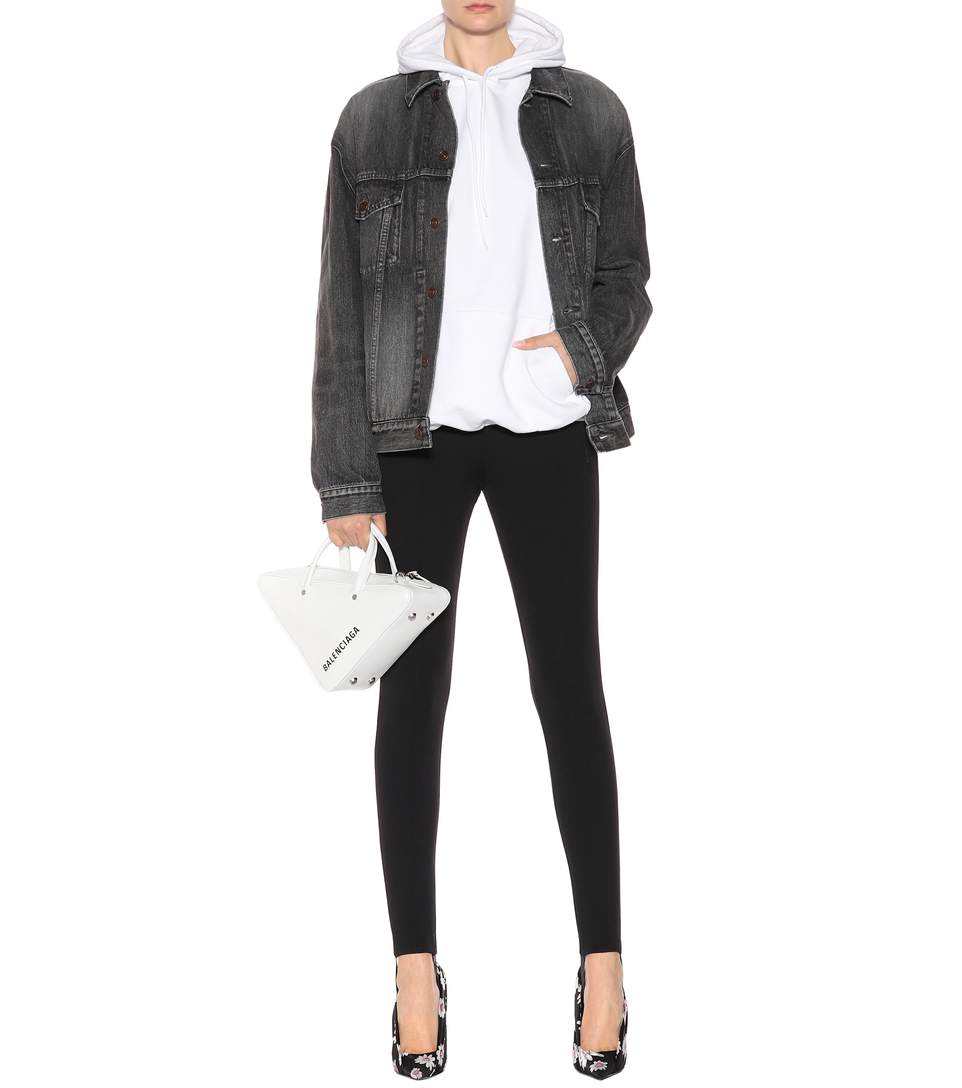ÁO DENIM BALENCIAGA Oversized denim jacket