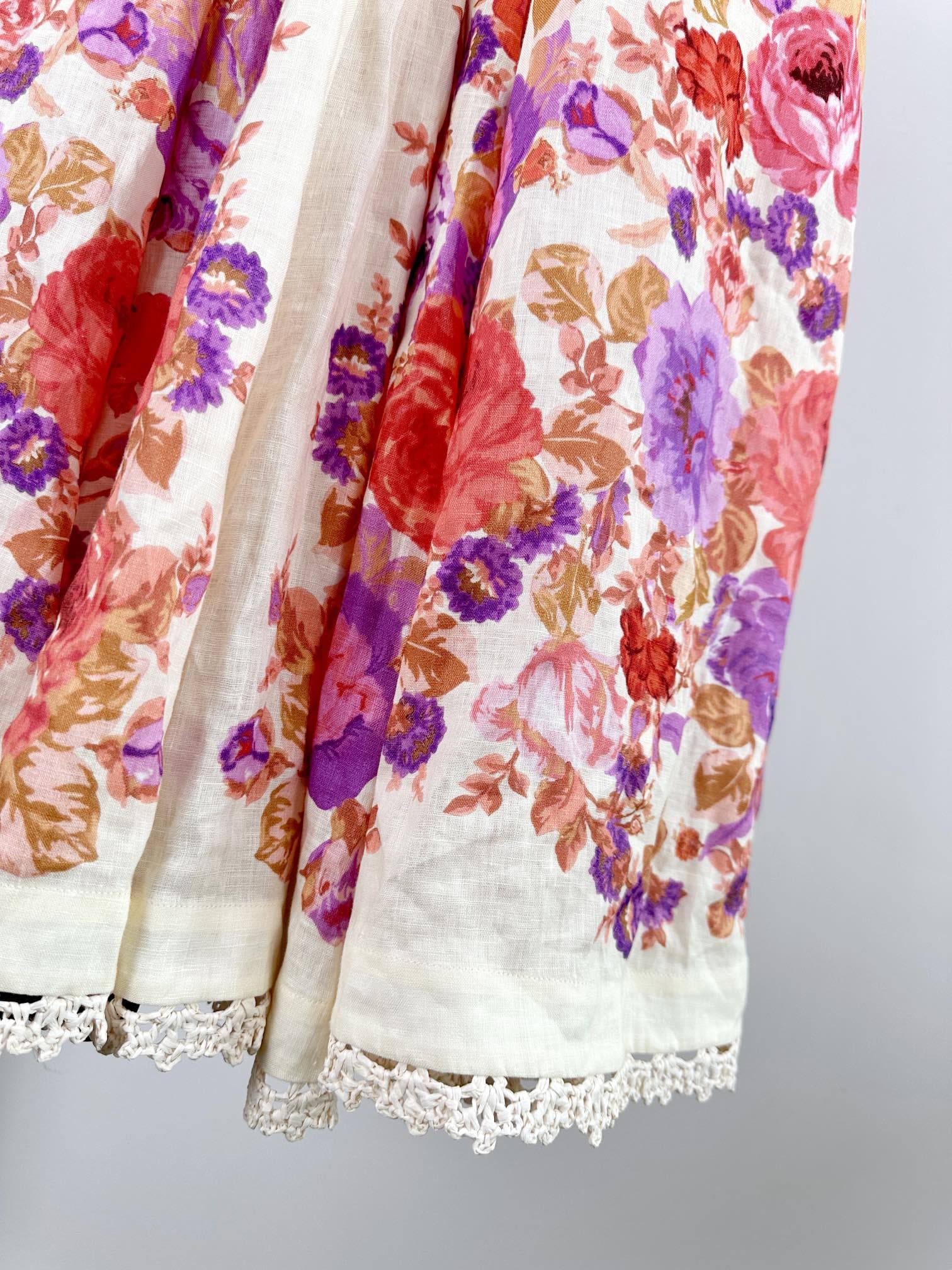 VÁY ZIMMERMANN Floral Vintage Dress