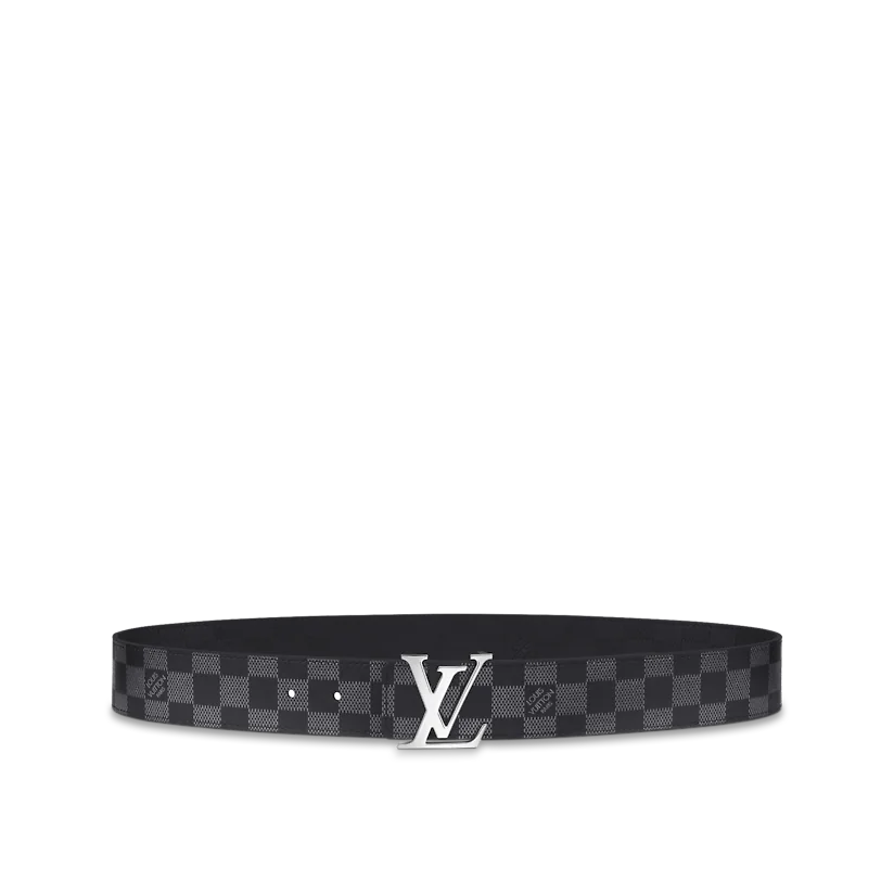 DÂY LƯNG LOUIS VUITTON LV INITIALES 40MM REVERSIBLE BLACK 2023