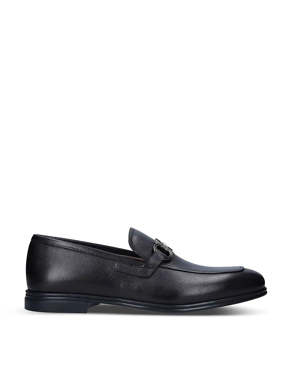 GIÀY SALVATORE FERRAGAMO Scarlet Gancini-bit leather loafers