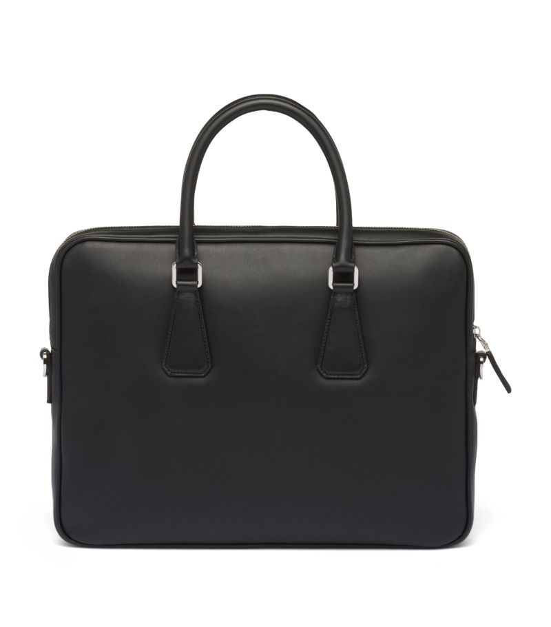 TÚI PRADA  Leather Triangle Briefcase