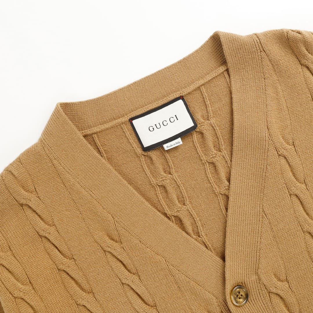 ÁO GUCCI Cashmere Yellow Sweater