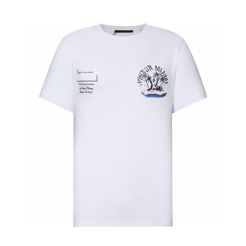 Shop Louis Vuitton Louis vuitton print t-shirt (1A84CL) by