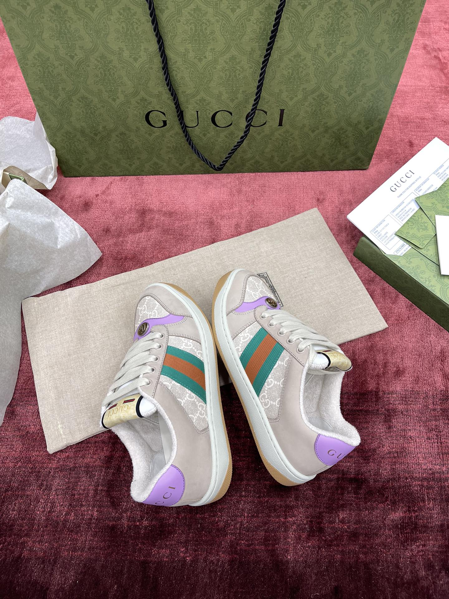 GIÀY GUCCI SCREENER SNEAKER SHOES AAA