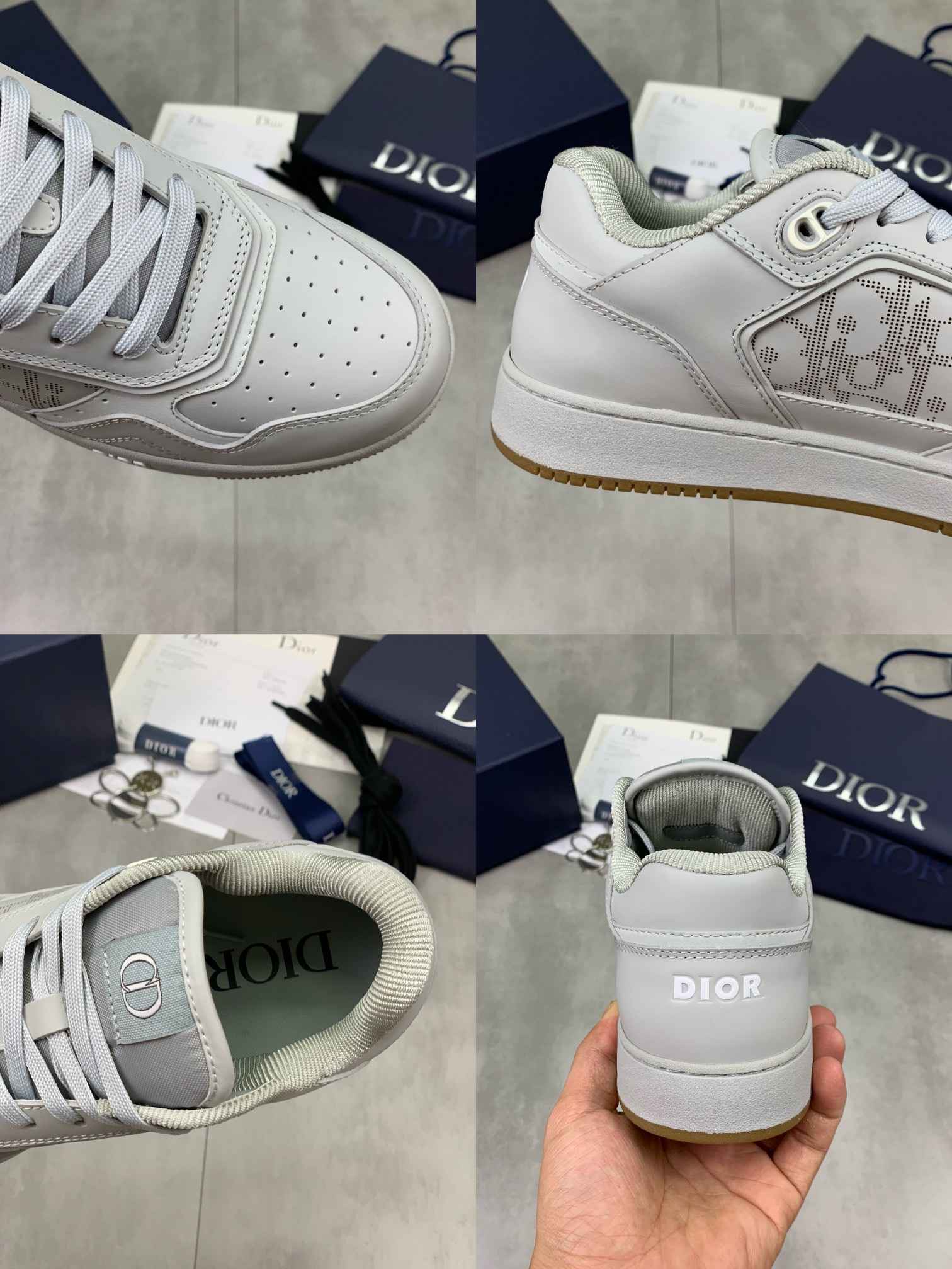 GIÀY CHRISTIAN DIOR LEATHER SNEAKER SHOES AAA