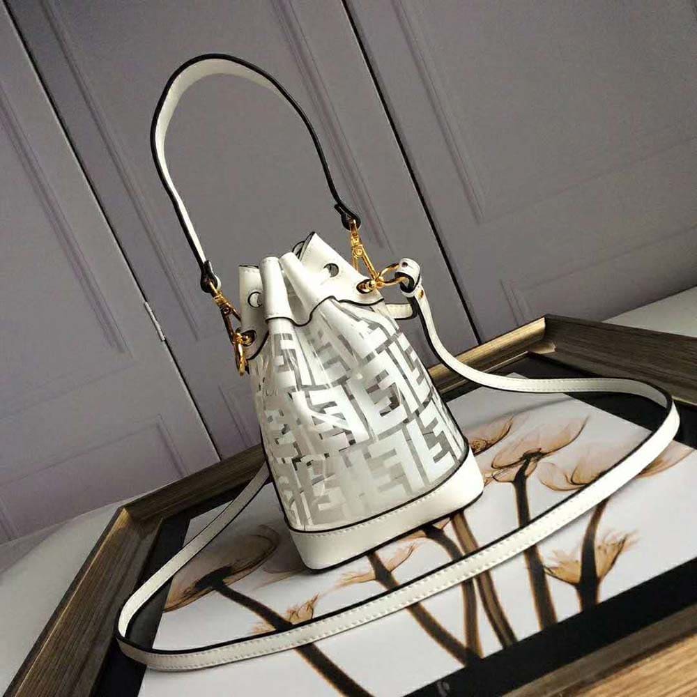 TÚI FENDI Women MON TRESOR PU Mini-Bag-White