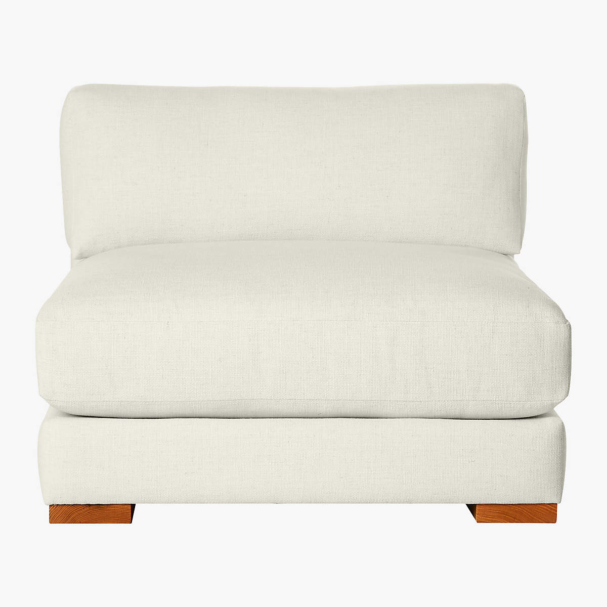 SOFA NỈ ESPRESSO VELVET ARMLESS CHAIR