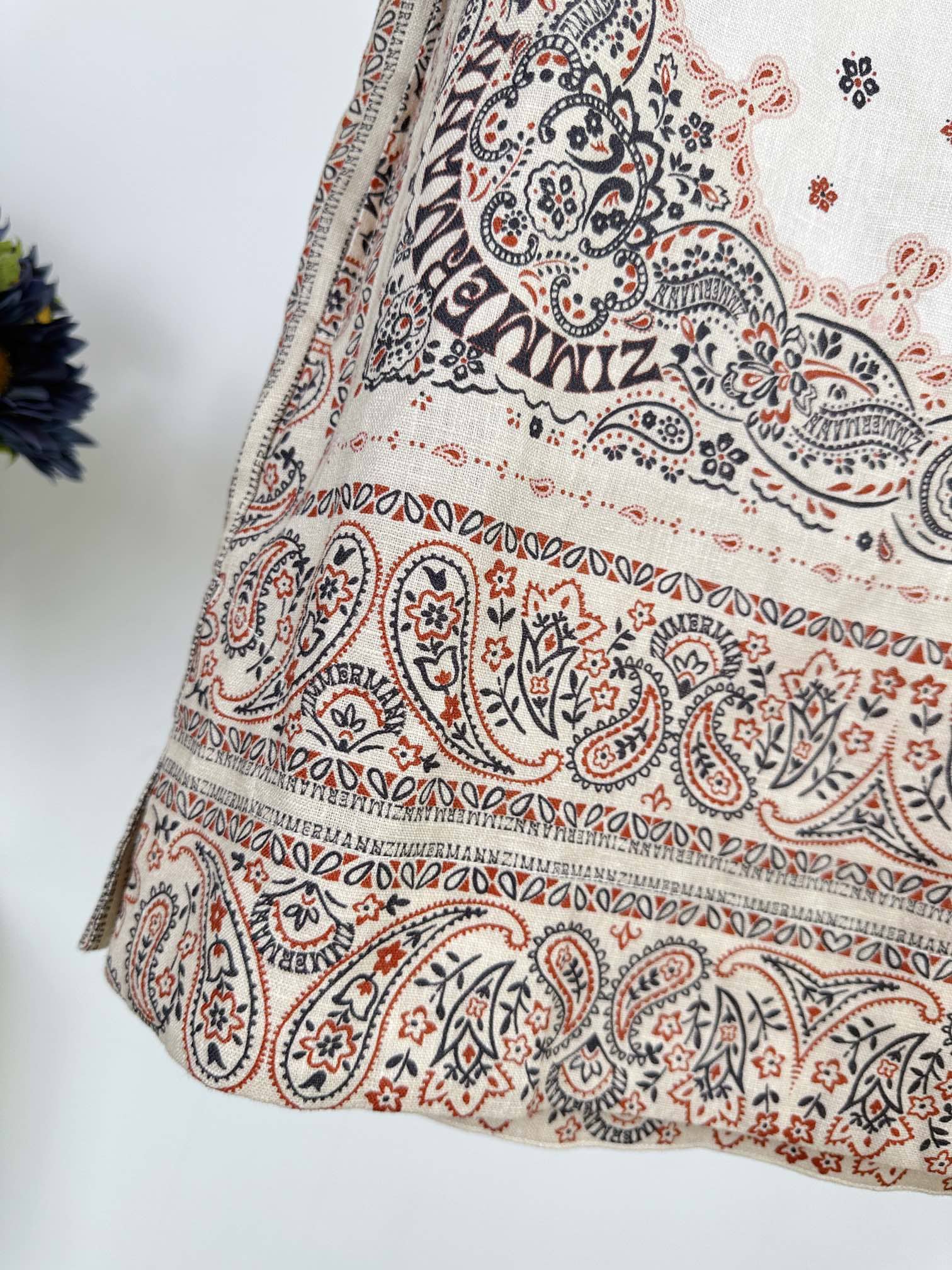 ÁO ZIMMERMANN Flower Vintage Dress
