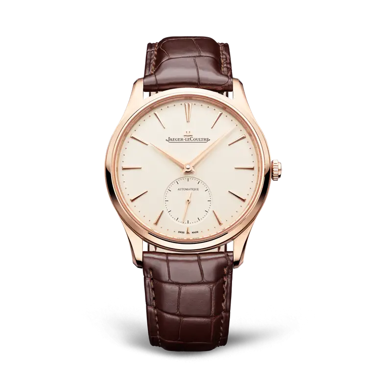 ĐỒNG HỒ Jaeger-LeCoultre Master Ultra Thin Rose Gold White Dial