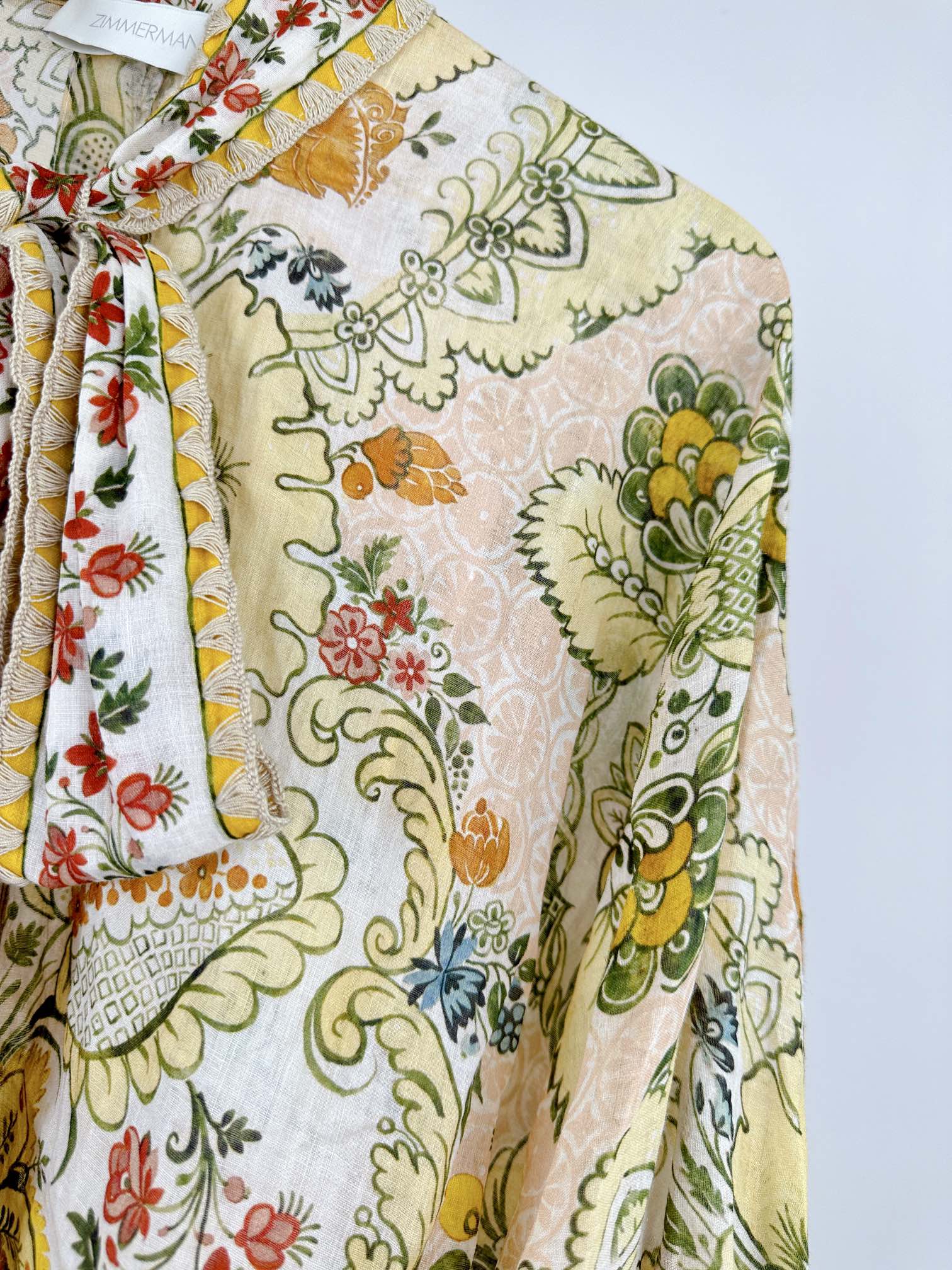 ÁO ZIMMERMANN Flower Vintage Dress
