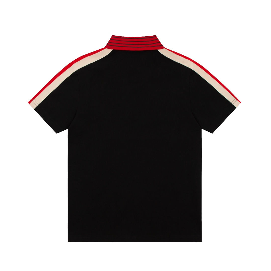 ÁO GUCCI Collar Logo Polo-Shirt