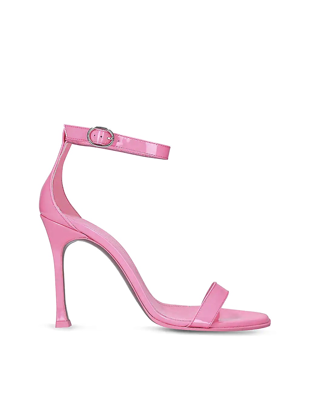 GIÀY AMINA MUADDI Kim 105 patent leather heeled sandals