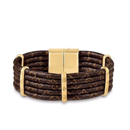 VÒNG TAY DA LOUIS VUITTON GIVE ME FIVE BRACELET