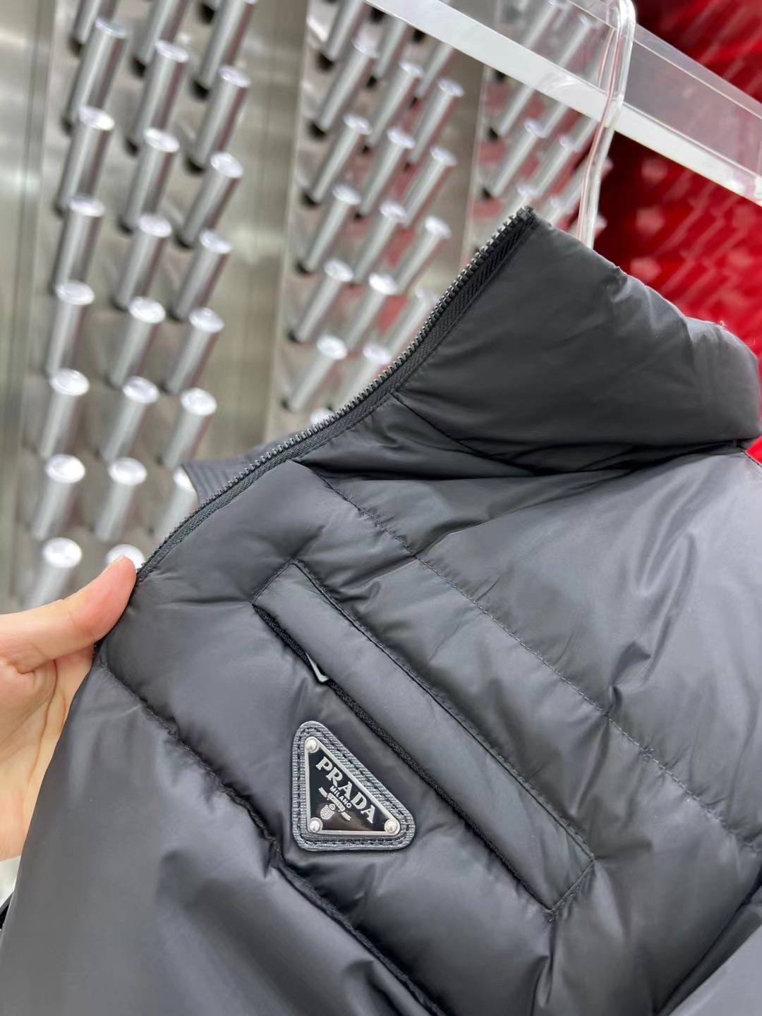 ÁO PRADA FEATHER DOWN JACKET