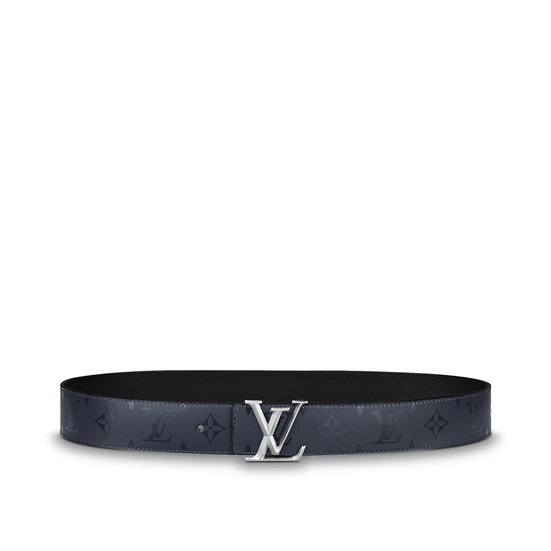 DÂY LƯNG LOUIS VUITTON LV PYRAMIDE 40MM REVERSIBLE BLACK 2023