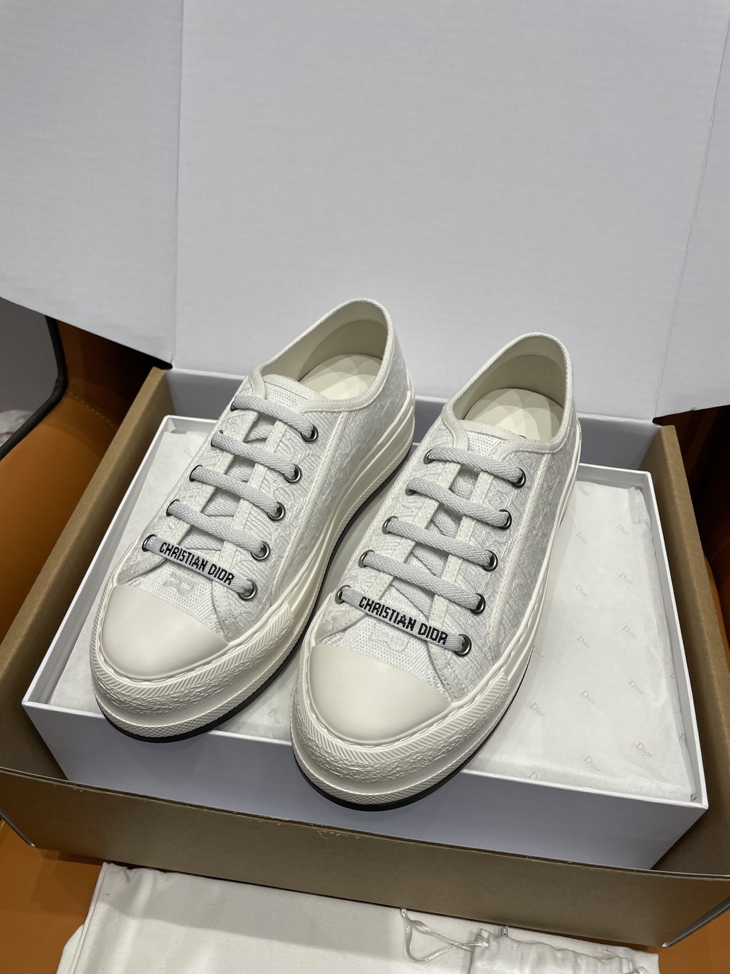 GIÀY Christian Dior Walk'N 23 Oblique White