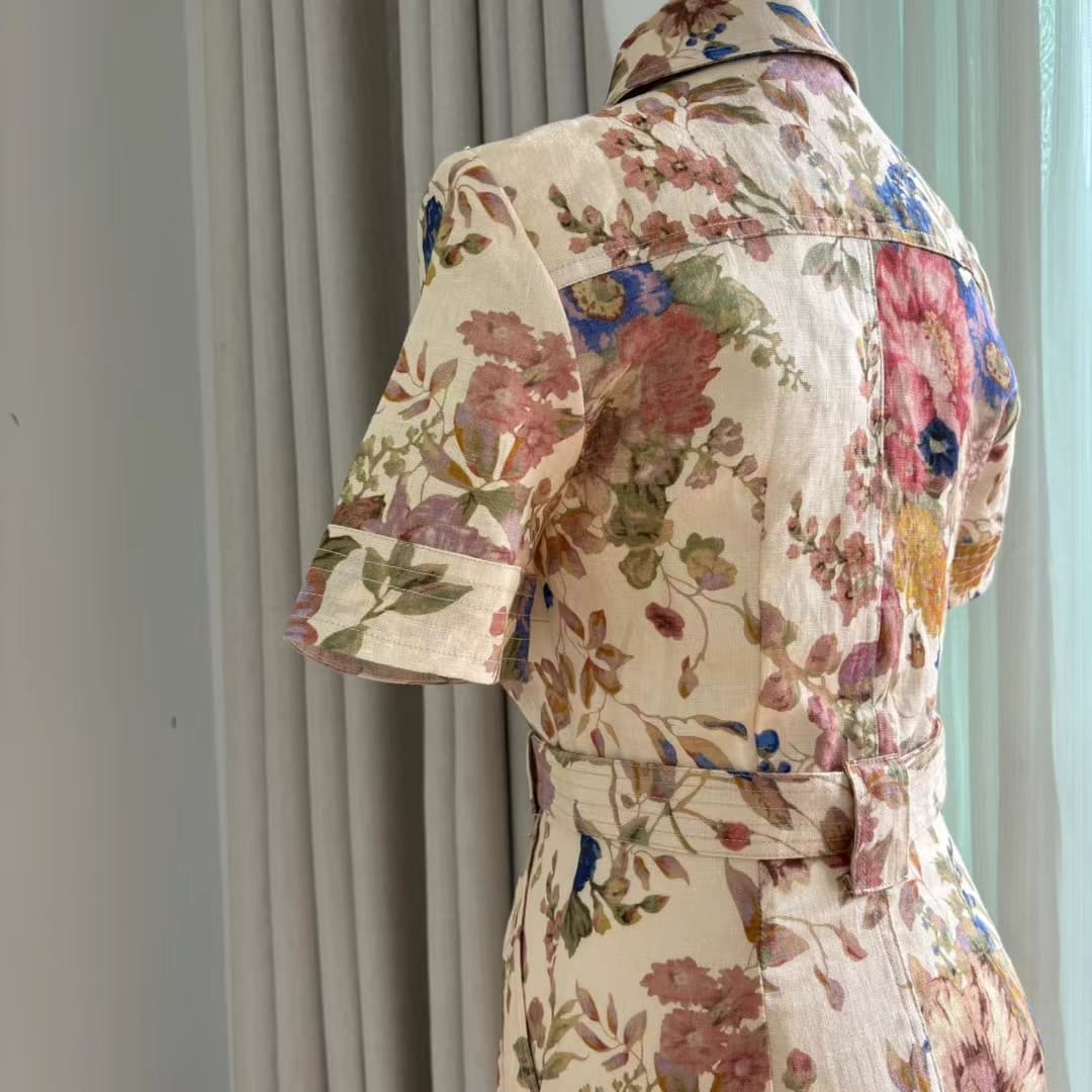 VÁY ZIMMERMANN Flower Vintage Dress High Classy