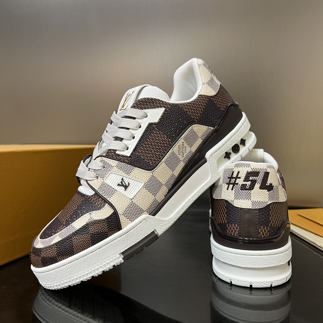 GIÀY LOUIS VUITTON TRAINER MONOGRAM SNEAKERS SHOES AAA