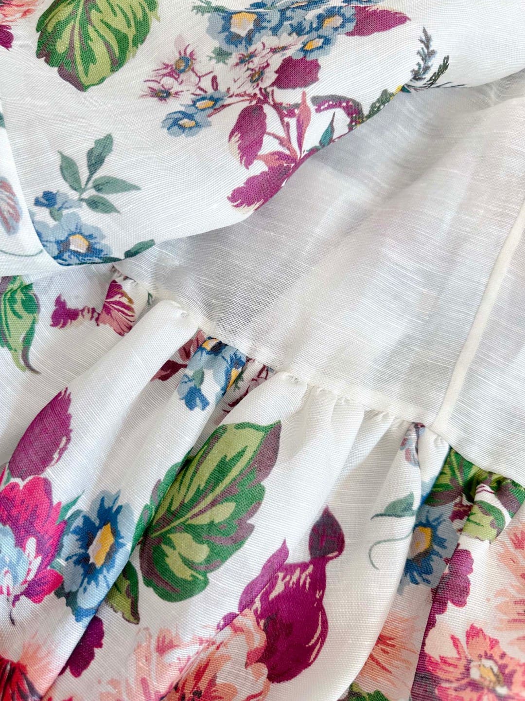 CHÂN VÁY ZIMMERMANN Flower Vintage High Classy