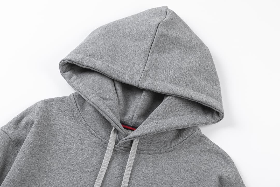 ÁO GUCCI GG Logo Chest Sweater Hoodie Gray