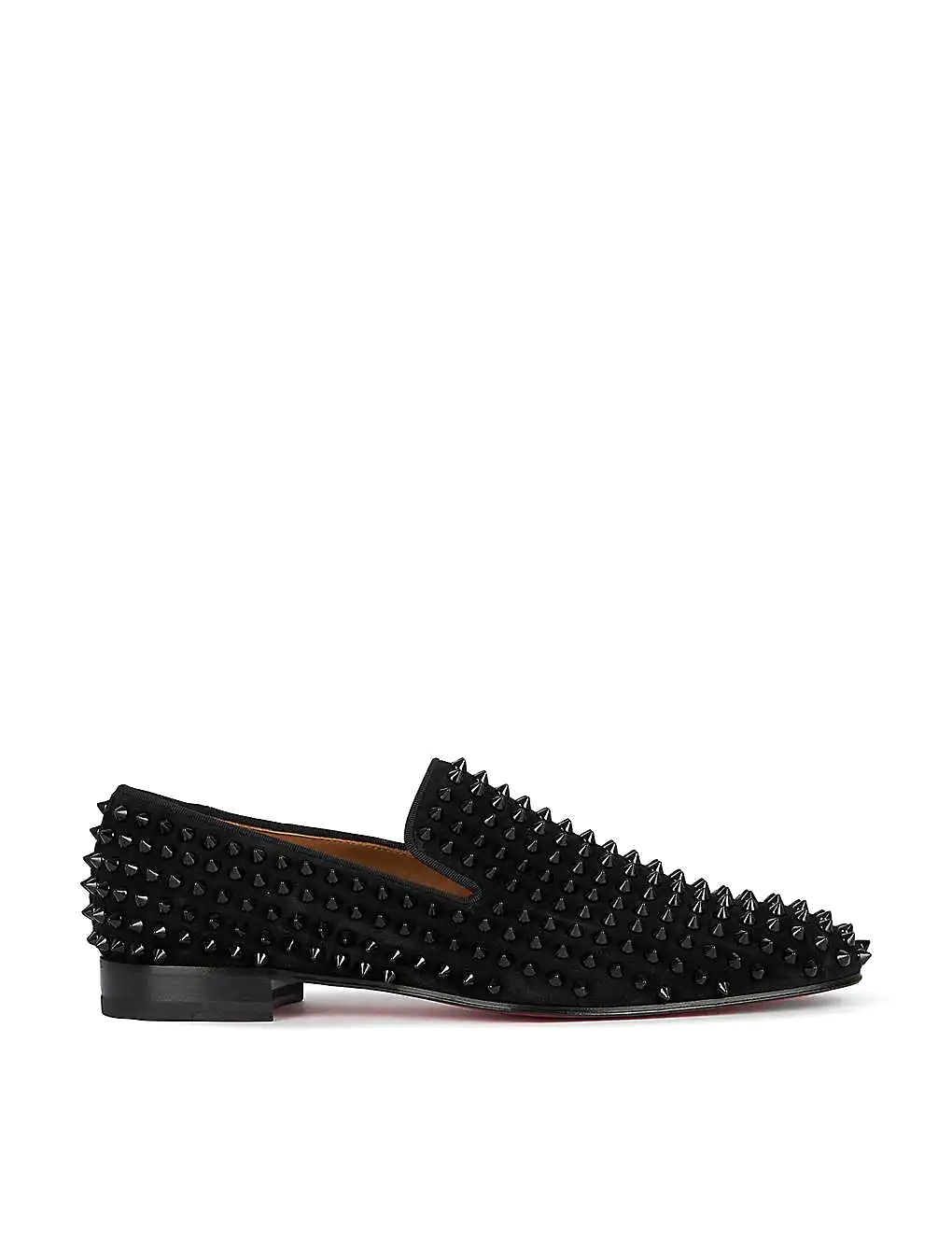 GIÀY CHRISTIAN LOUBOUTIN Dandelion spikes flat veau velours