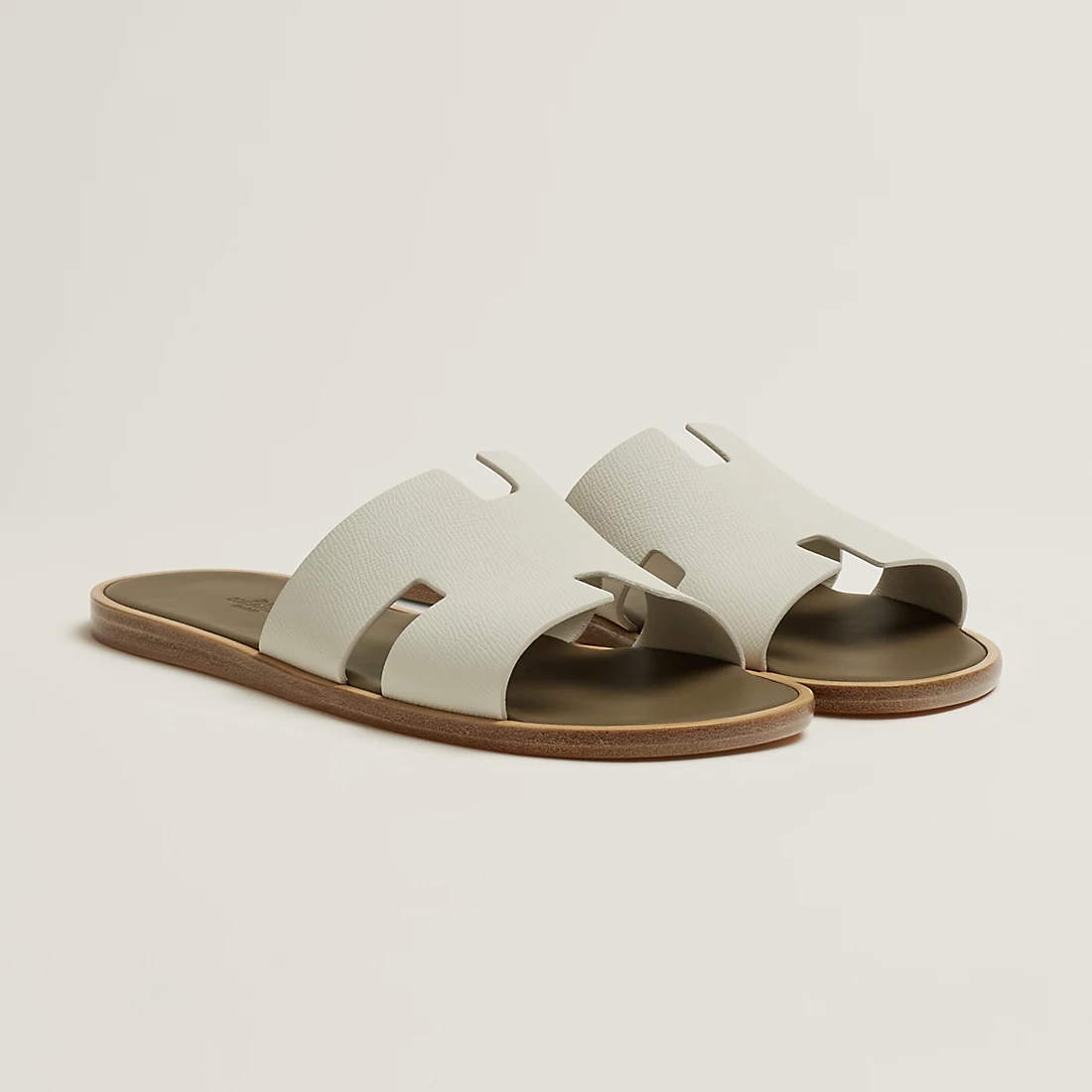 DÉP HERMES IZMIR EPSOM LEATHER WHITE AAA