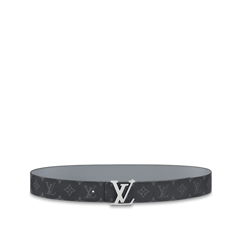 DÂY LƯNG LOUIS VUITTON LV INITIALS 40MM REVERSIBLE BLACK 2023