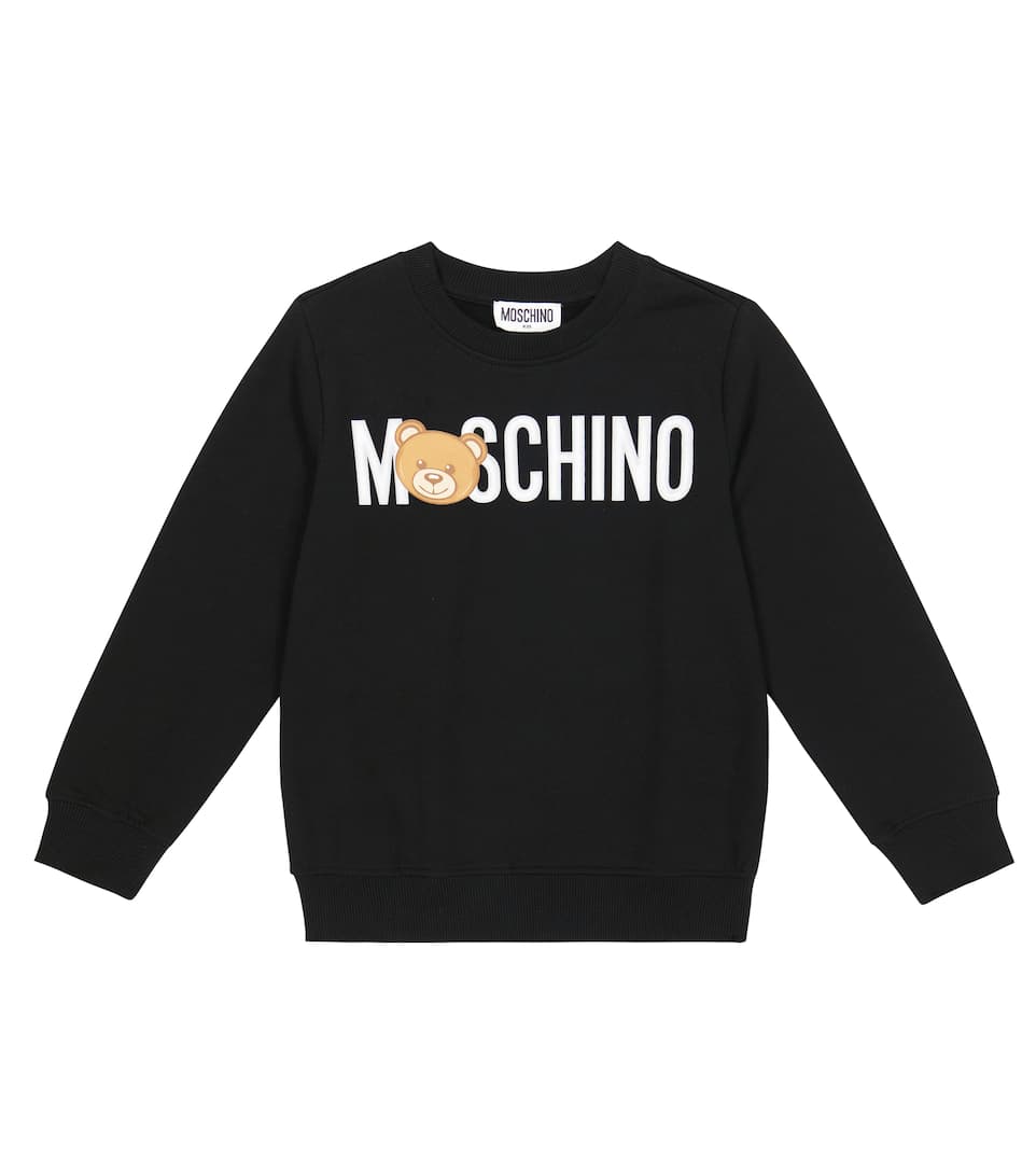 ÁO MOSCHINO KIDS Logo printed sweatshirt 9 -12 years
