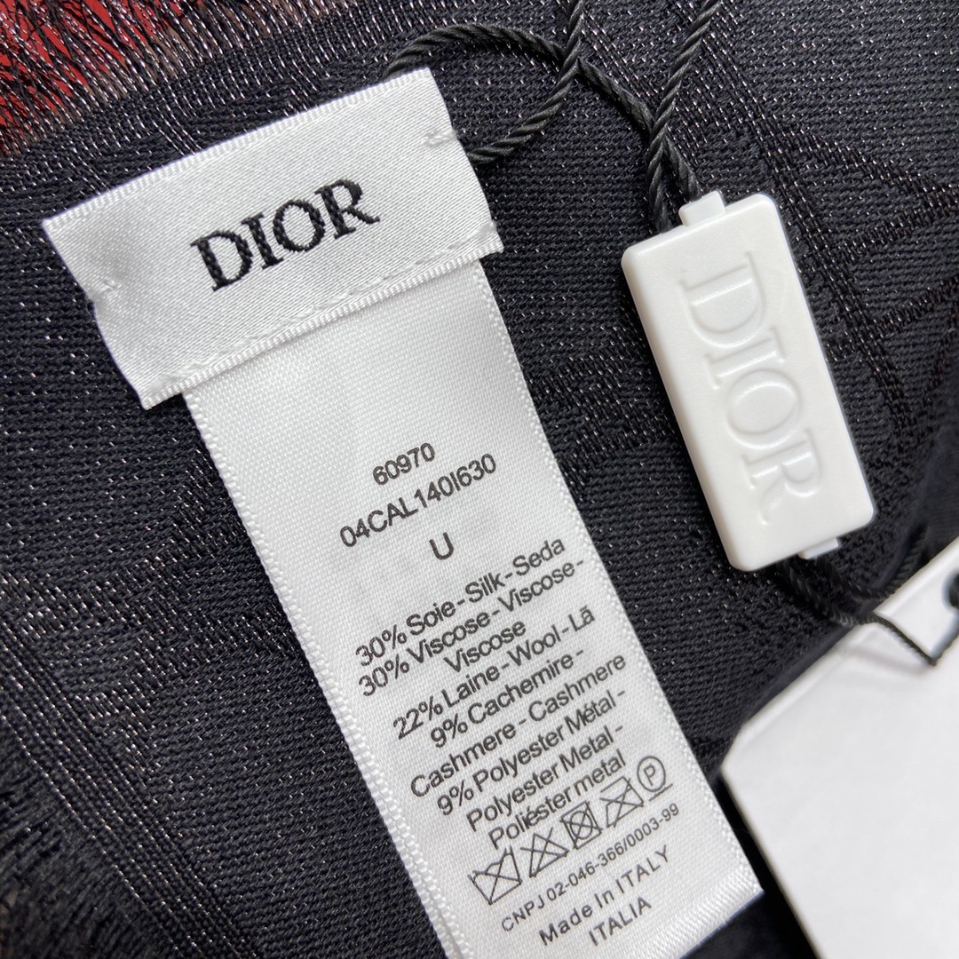 KHĂN Christian Dior Rattan gold wire shawl Scarf