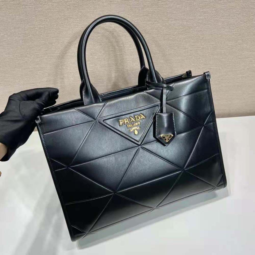 TÚI Prada Women Small Leather Prada Symbole Bag with Topstitching